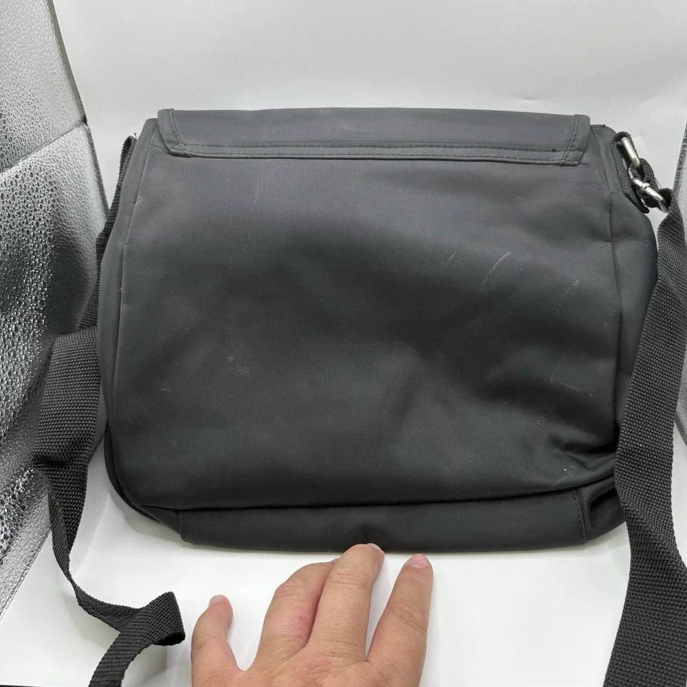 Disney Eeyore Graphic‎ Black Nylon Crossbody Messenger Tote Bag